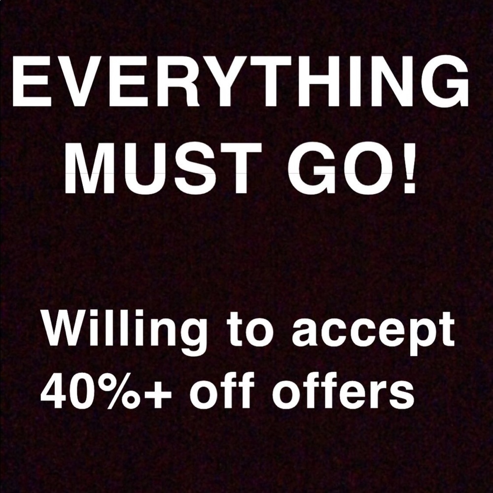 CLOSET SALE